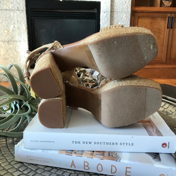 PLAYA JUTE PLATFORM HEELS - Picture 11 of 13